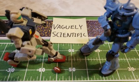 Just some giant robots playing football. You know, typical stuff.